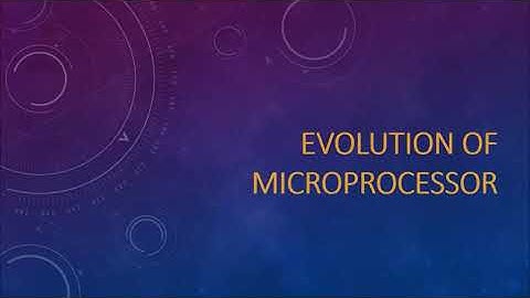 Evolution/Generation of Microprocessor || Part 1.2 || Microprocessor in Nepali || COA
