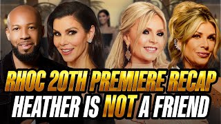 RHOC: Heather does NOT like Tamra, Vicki is back and Jenn on the attack! 