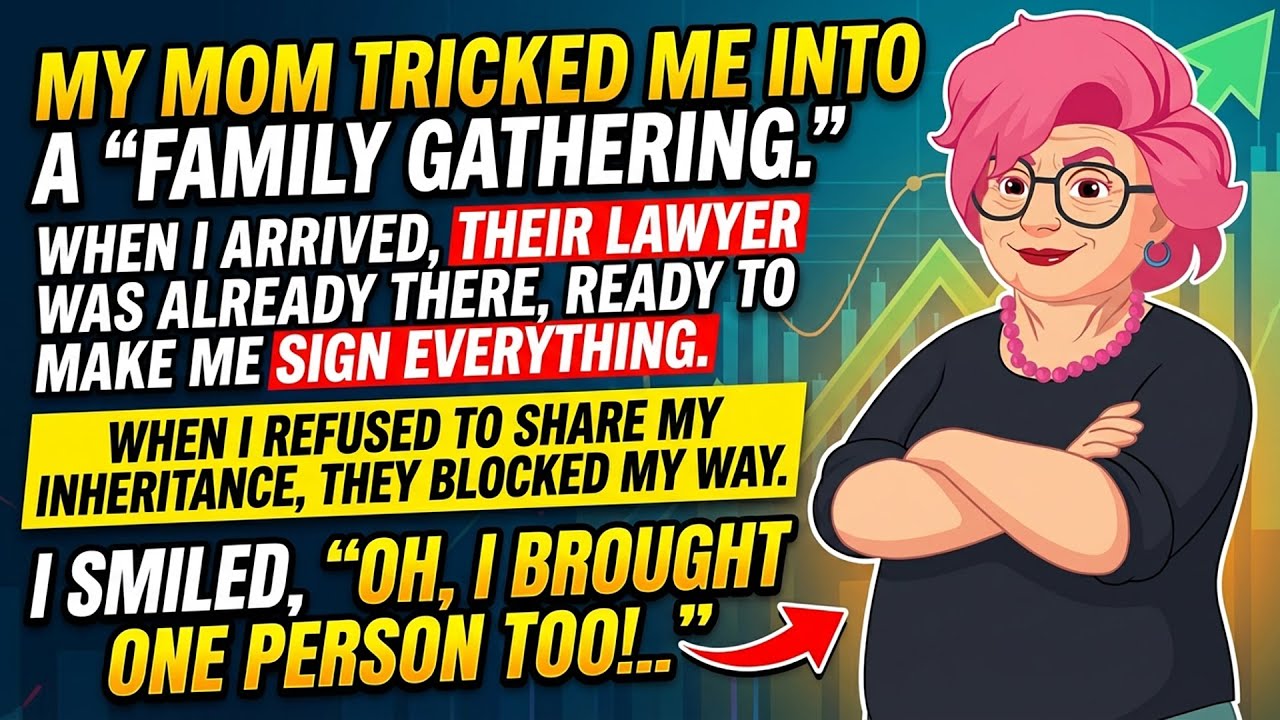 Мама обманом заманила меня на «семейное собрание». Когда я приехал, их адвокат уже был там, готов...