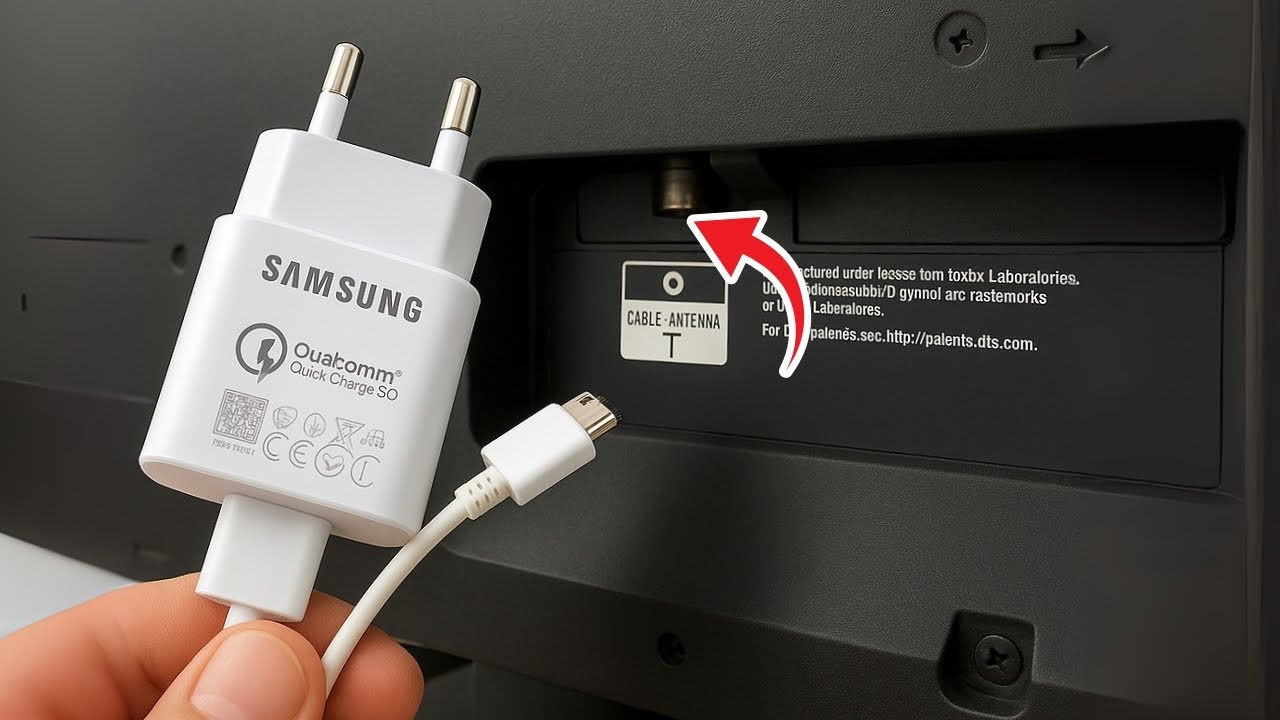 Just Plug the Charger into the TV – Unlock All Channels Around the World!