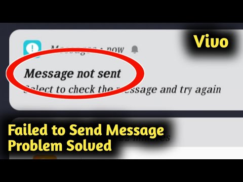 Fix Vivo Failed to Send Message Problem Solved