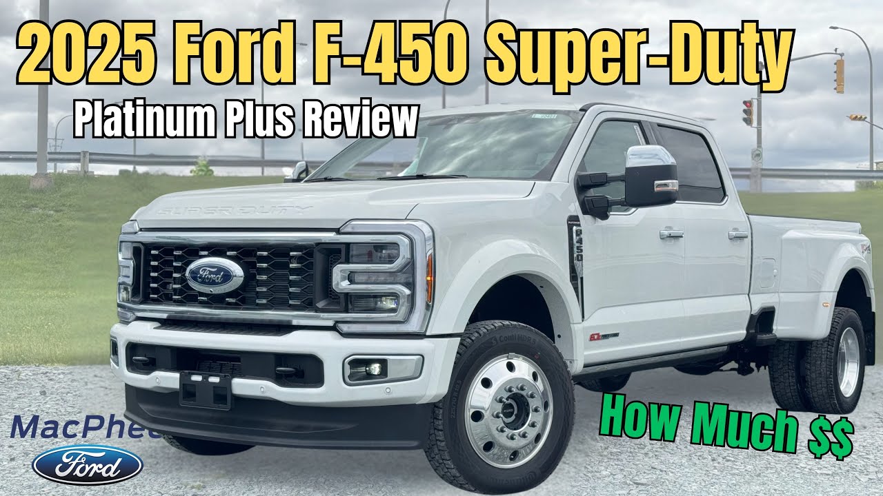 Most Expensive Ford / 2025 Ford F-450 Platinum Plus Review - YouTube