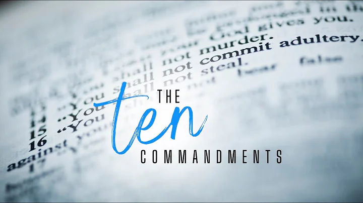 Sunday September 18 | Ten Commandments | Steven Bu...