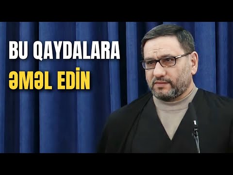 Əsəbləşəndə söyüş söymə, Süfrədən doymadan qalx - Hacı Şahin