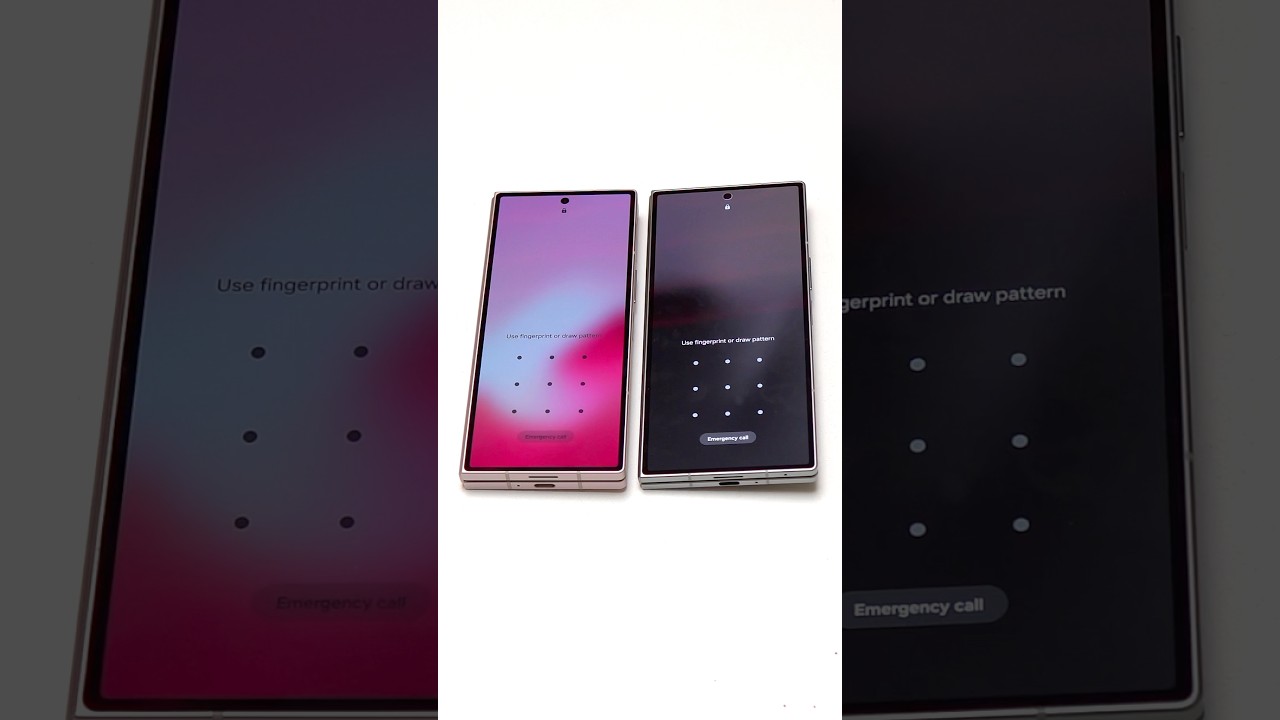 Galaxy Z Fold 7 vs Fold 6 Table No Case