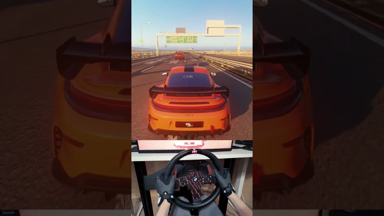 INSANE Bridge Drive! Watch This Orange Car Dodge Shutoko Traffic Cars Assetto Corsa