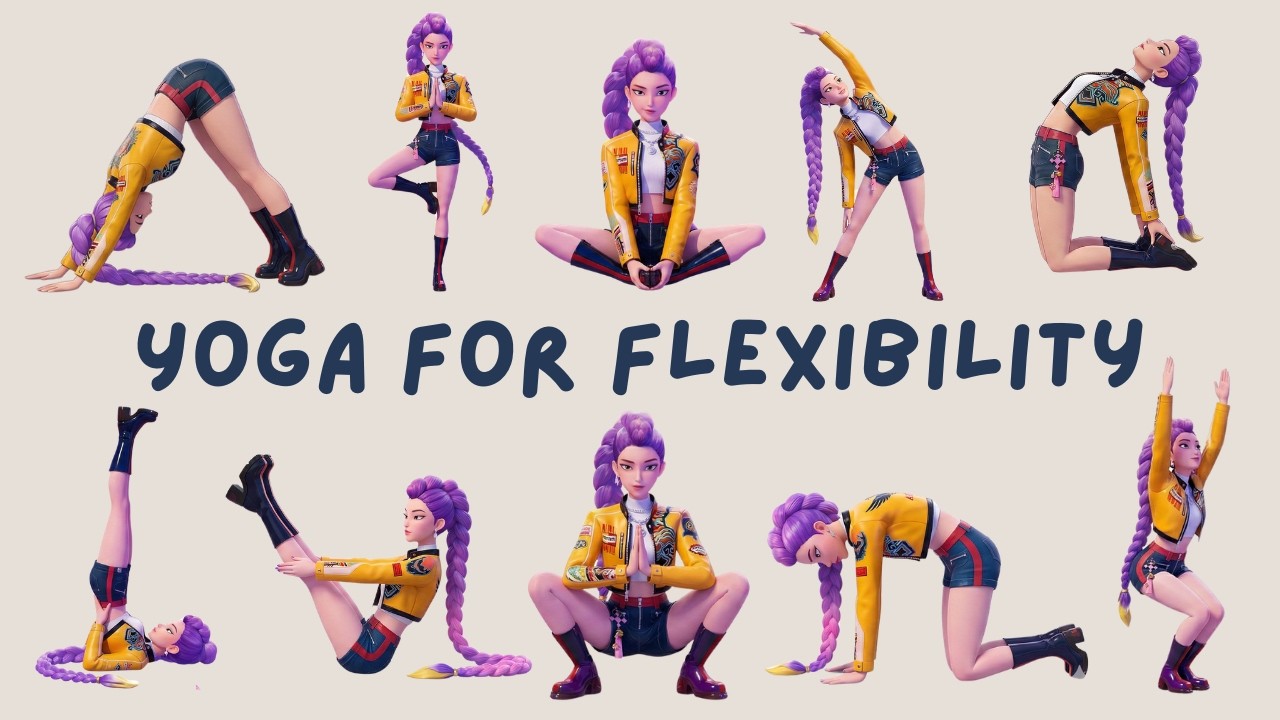 Kids Yoga for Flexibility | 7 Min Stretch Routine with Rumi from Demon ...