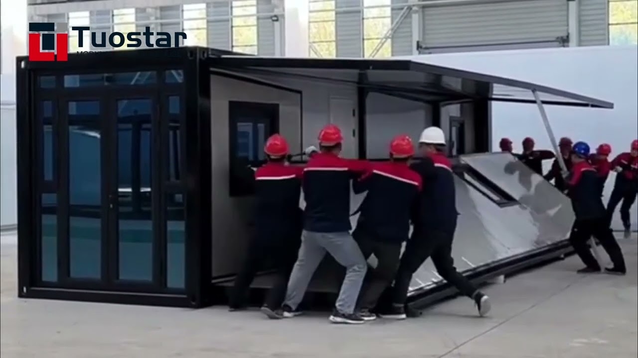 Double Expandable Container House in Action! 🚀 | Fast Setup, Modern Living | Modular Home Tour