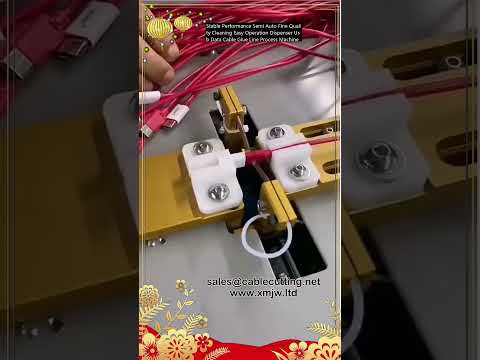 Semi-Automatic USB Data Cable Glue Dispenser for Stable Performance