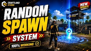 How to Make Random Spawn System in Craftland Map🔥| Random Spawn System🔥| YASH GAMING