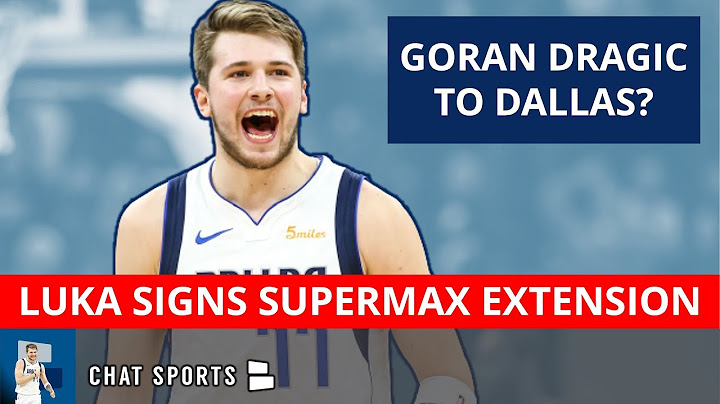 BREAKING: Luka Doncic Signs 5-Year Contract Extension With Mavericks + Goran Dragic Trade Rumors?