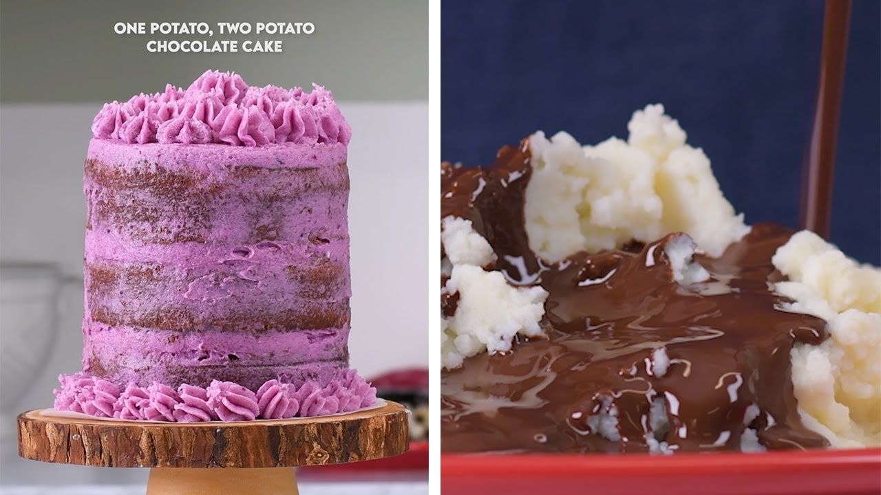 Bake a chocolate cake! …with mashed potatoes?! YouTube