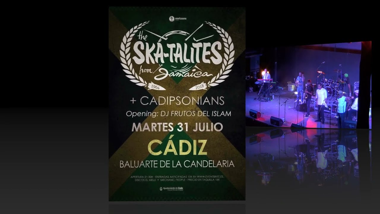 SKATALITES WORLD TOUR CADIZ 2018 (Latin go Ska)