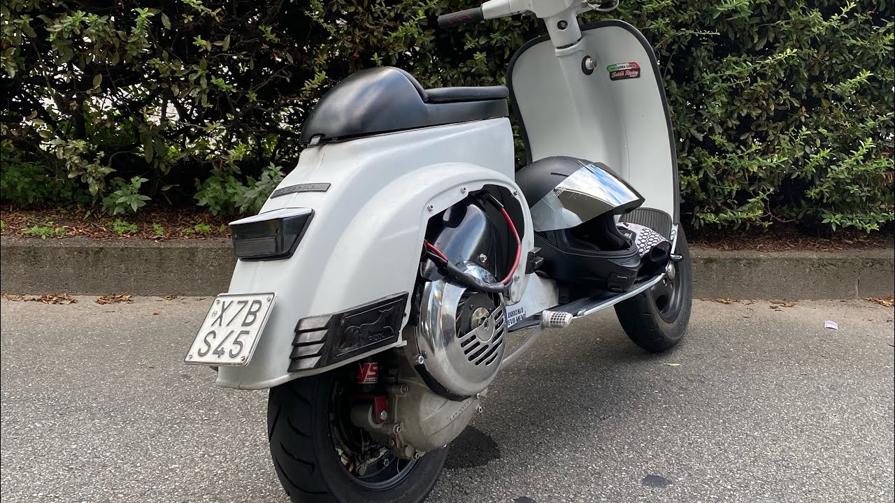 Ancora modifiche al 160cc Vespa 50 YouTube