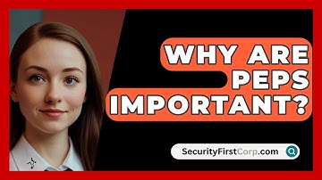 Why Are PEPs Important? - SecurityFirstCorp.com