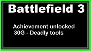 BF3: "Deadly Tools" | Close Quarters DLC Achievement [Xbox 360]