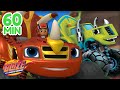 Blaze &amp; Zeg Dinosaur Action-Packed Rescues! 🦖 30 Minute Compilation | Blaze and the Monster Machines