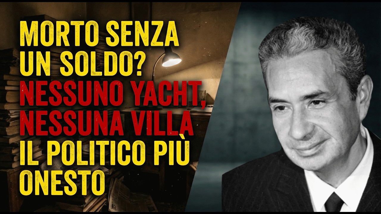 Moro era davvero povero? La verità sui soldi premier che viveva in 3 stanze. INCREDIBILE.