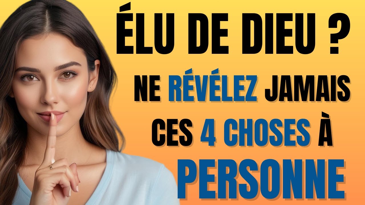 Les 4 Secrets de l'Élu : Ce Que Vous Ne Devriez Jamais Dire À Personne ...
