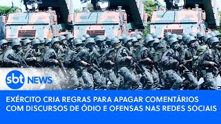 Exército cria regras para apagar comentários com discursos de ódio e ofensas nas redes sociais