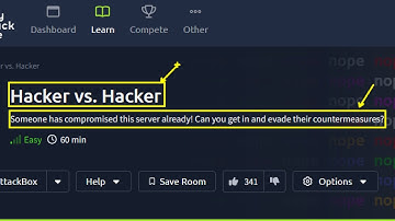 Hacker vs Hacker - TryHackMe Walkthrough