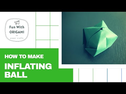 वीडियो: कैसे एक Inflatable गेंद बनाने के लिए