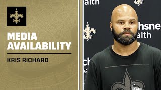 Kris Richard Media Availability | Saints at Steelers Week 10