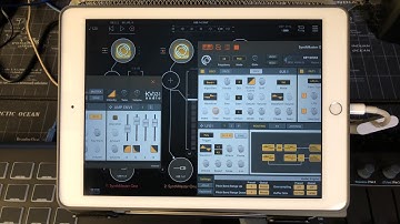 How To Set Up Splits & Layers in AUM Using SynthMaster One - iPad Live