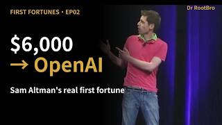 Full Sam Altman's First Fortune Wasn't $43 Million. It Was $6,000 | First Fortunes EP02 Update