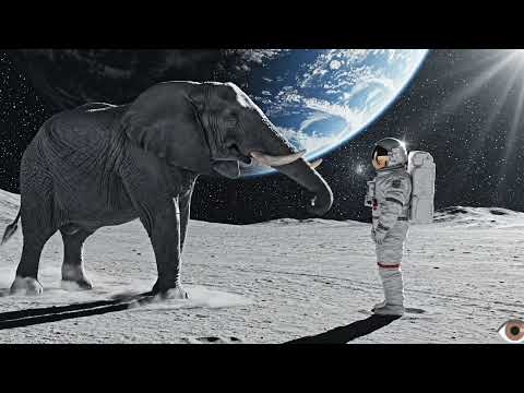 فيل علي القمر ينتظر استيف