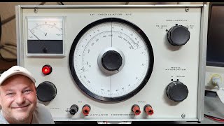 Advance Instruments LF oscillator J2E 1956 test teardown