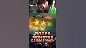 ROGER Monster damage hack build #shorts