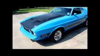 1973 Mustang Mach 1 Fastback Walkaround Video