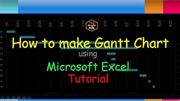How to make a Gantt Chart in MS Excel | Tutorial Video