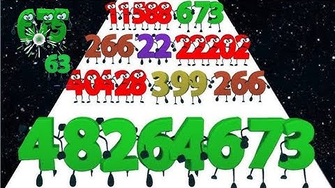 Merge Number Warriors : Combine Number Fight + Number Run 2048 ( Max Level ) XL69KG | ios, android