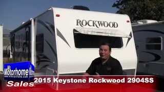 Mr Motorhome 2015 Keystone Rockwood 2904SS preowned travel trailer for sale #1273 Sacramento Ca