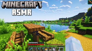 ASMR Minecraft Survival (Whispering & Keyboard Sounds)