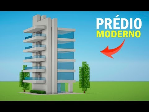 Minecraft: Construindo um Prédio Moderno | MANYACRAFT