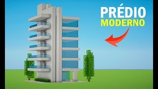 Minecraft: Construindo um Prédio Moderno | MANYACRAFT screenshot 2