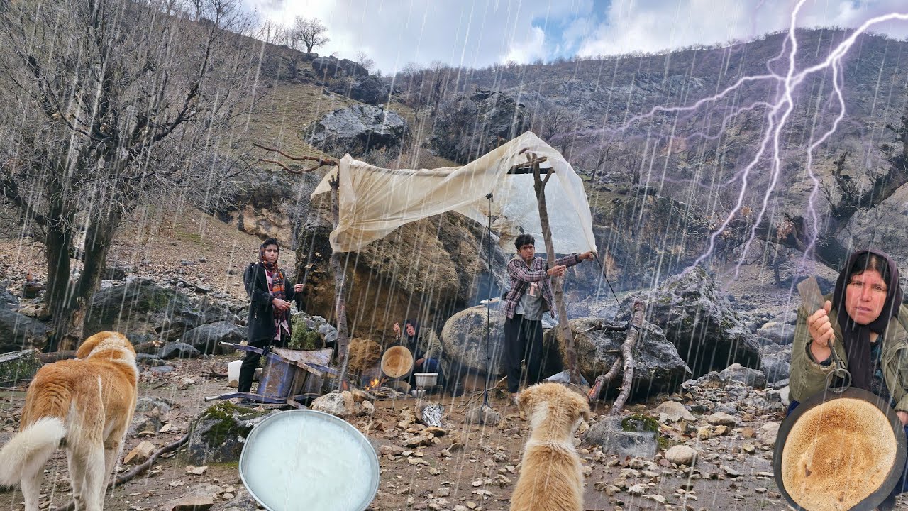 ⛈️ Кочевой образ жизни под смертоносными ливнями | Непрекращающаяся борьба за выживание в условиях п