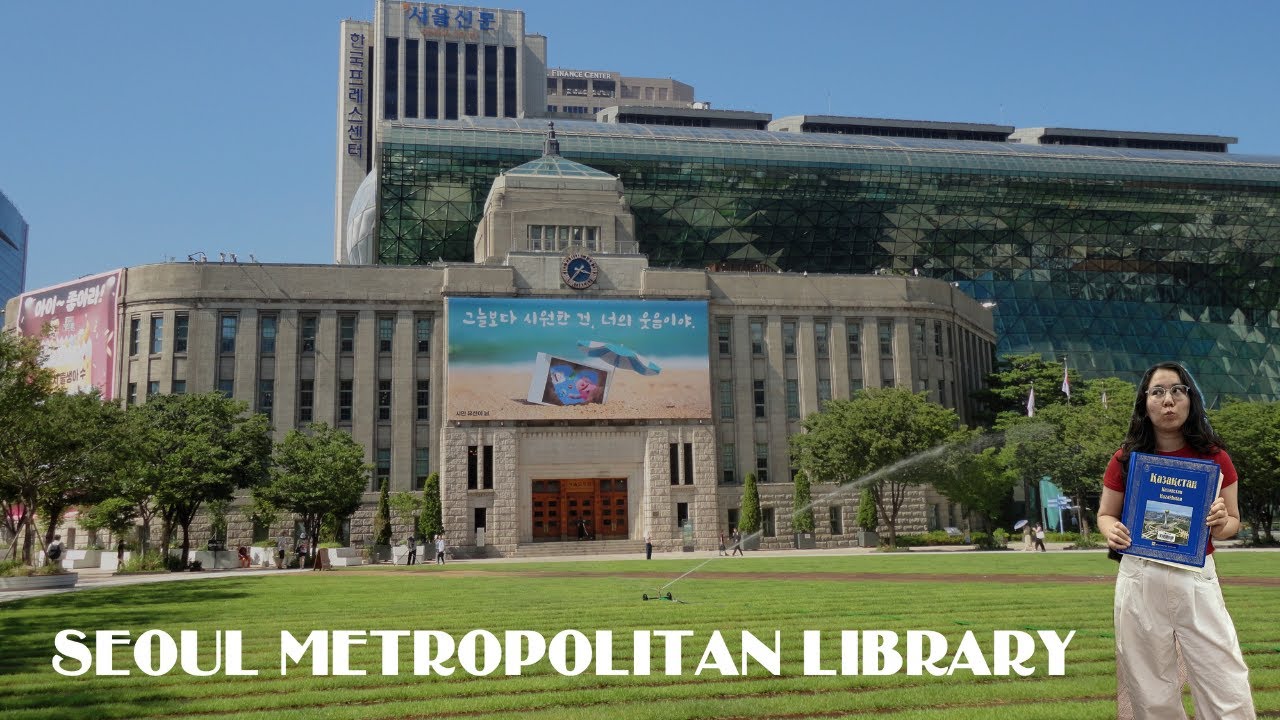 Seoul Metropolitan Library | Cozy Short Library Vlog