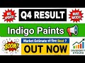 Indigo Paints Q4 Results 2026 | Indigo Paints share latest news | Indigo Paints Results Today 
