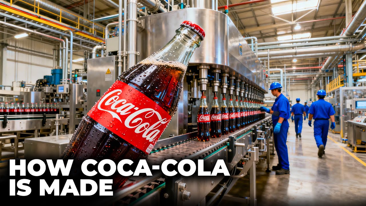 How Coca-Cola Is Made Today | Inside the World’s Largest Beverage Factory