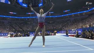 Hezly Rivera 🇺🇸 FX 13.550 2024 US Olympic Trials Day 2