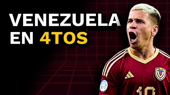 TODOS los CUARTOS DE FINAL de VENEZUELA 🇻🇪 en la COPA AMÉRICA 🏆