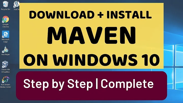 How to install MAVEN on WINDOWS 10 | Step by Step