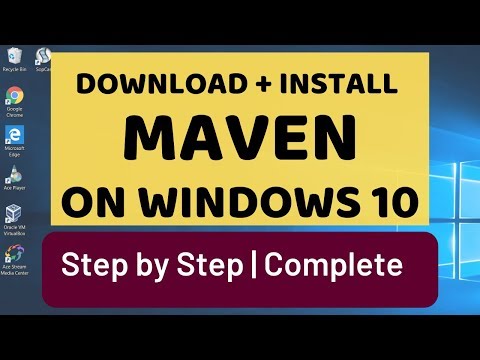 How to install MAVEN on WINDOWS 10 | Step by Step