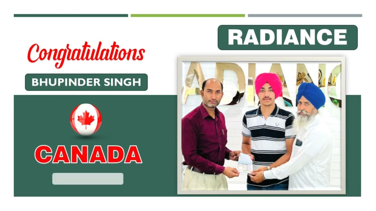 Radiance Recent Visa