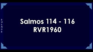 The Bible in a Year/Psalms 114 - 116 (Audio, Lyrics) Day 250