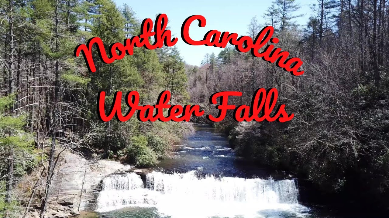Beautiful North Carolina Water Falls - YouTube